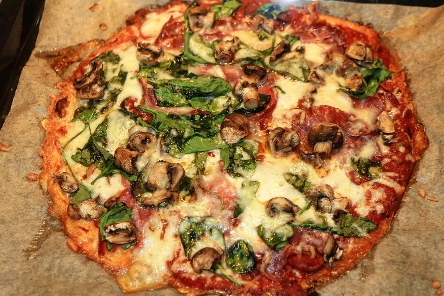 Lchf-pizza