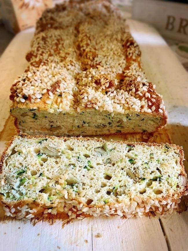 Zucchini bröd