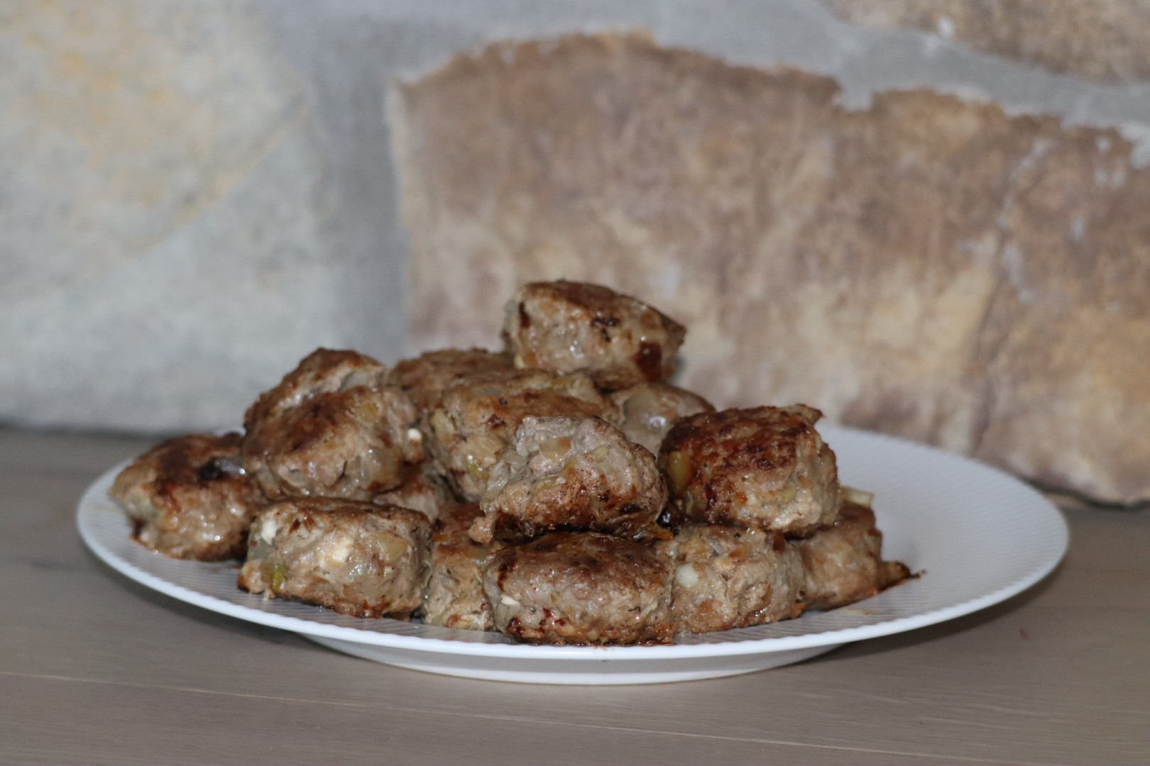 LCHF Kålpudding köttbullar