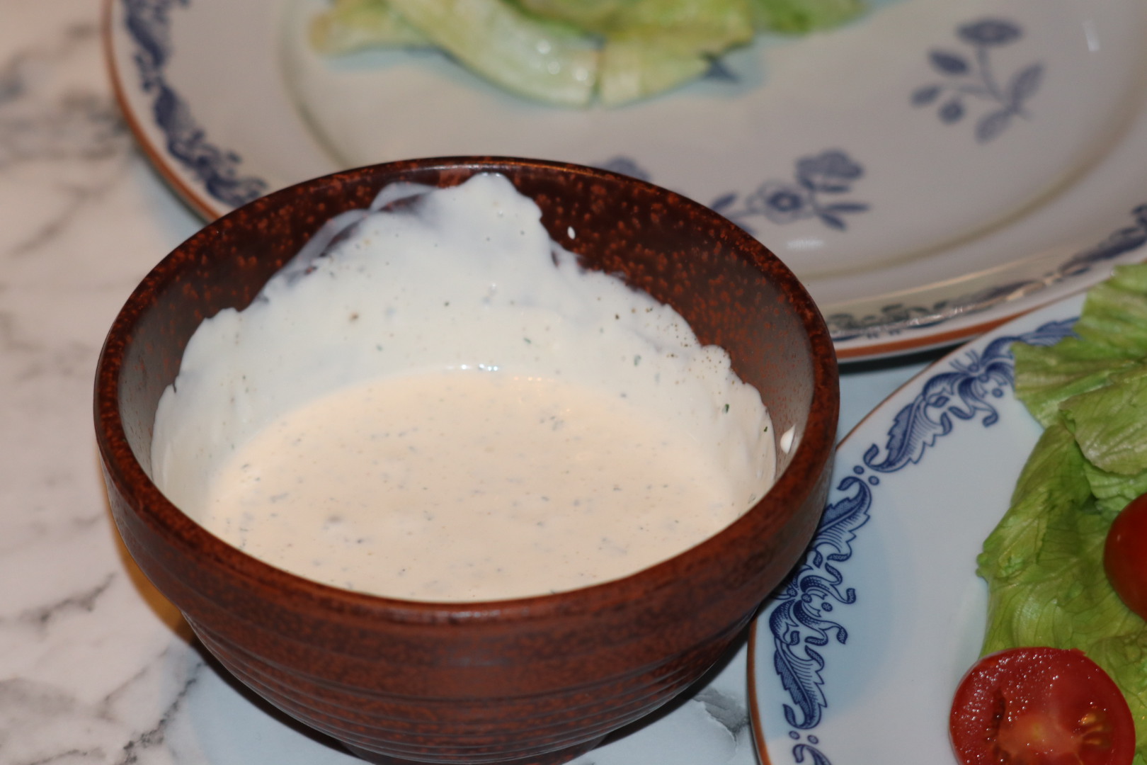 Vit kebabsås 