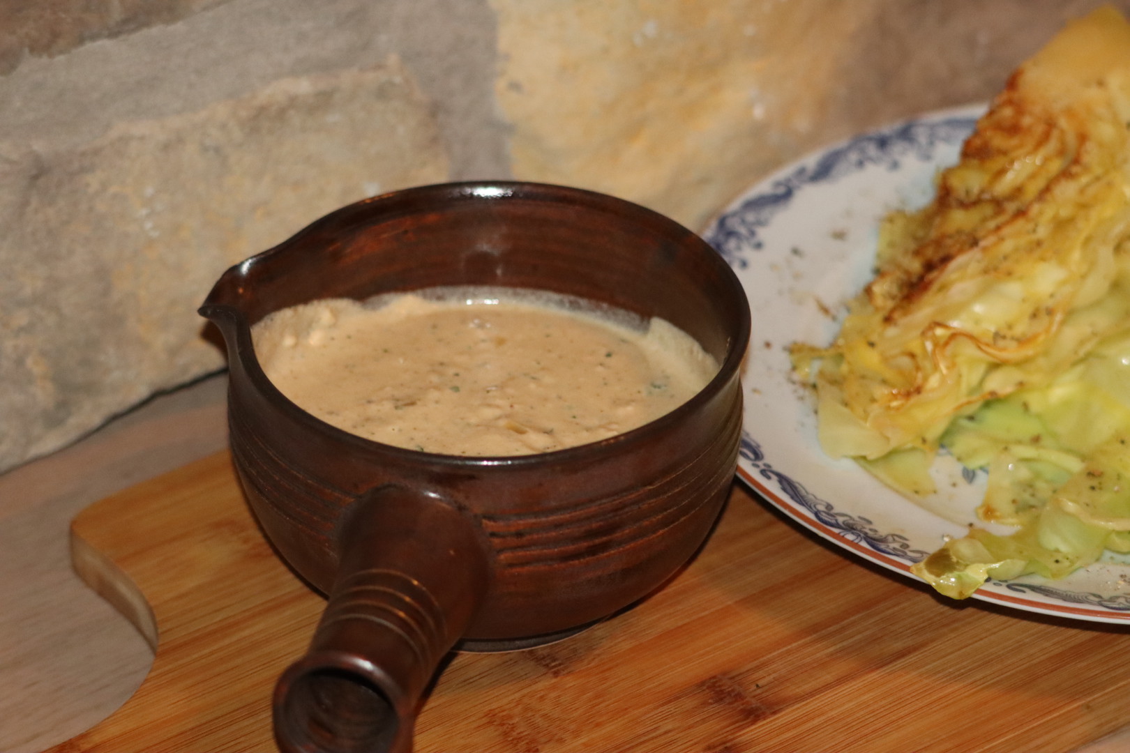 Grönpeppar och Persiljesås