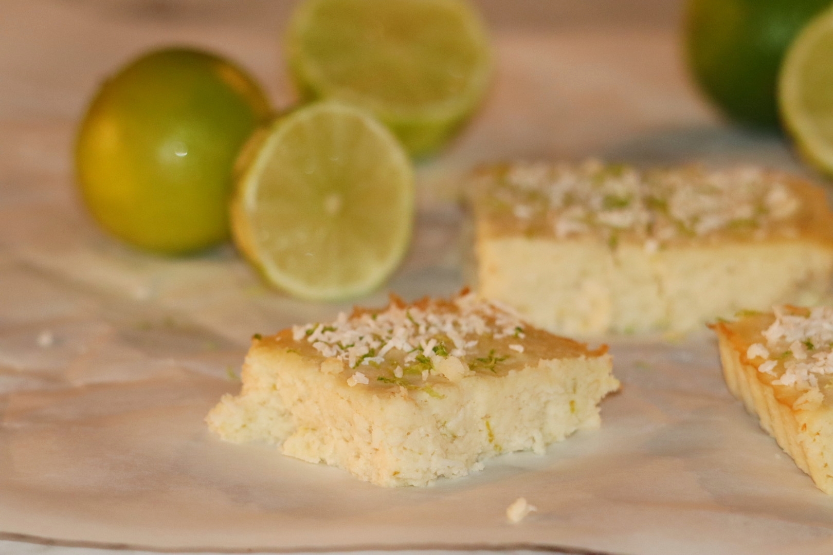Lime och kokoskaka - LCHF