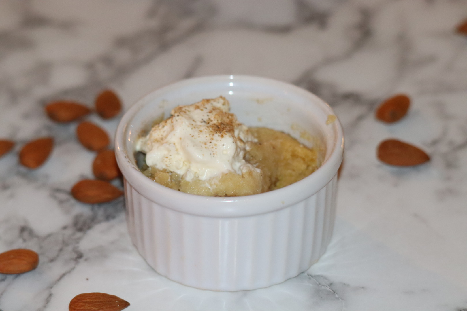 LCHF Semmel Mugcake