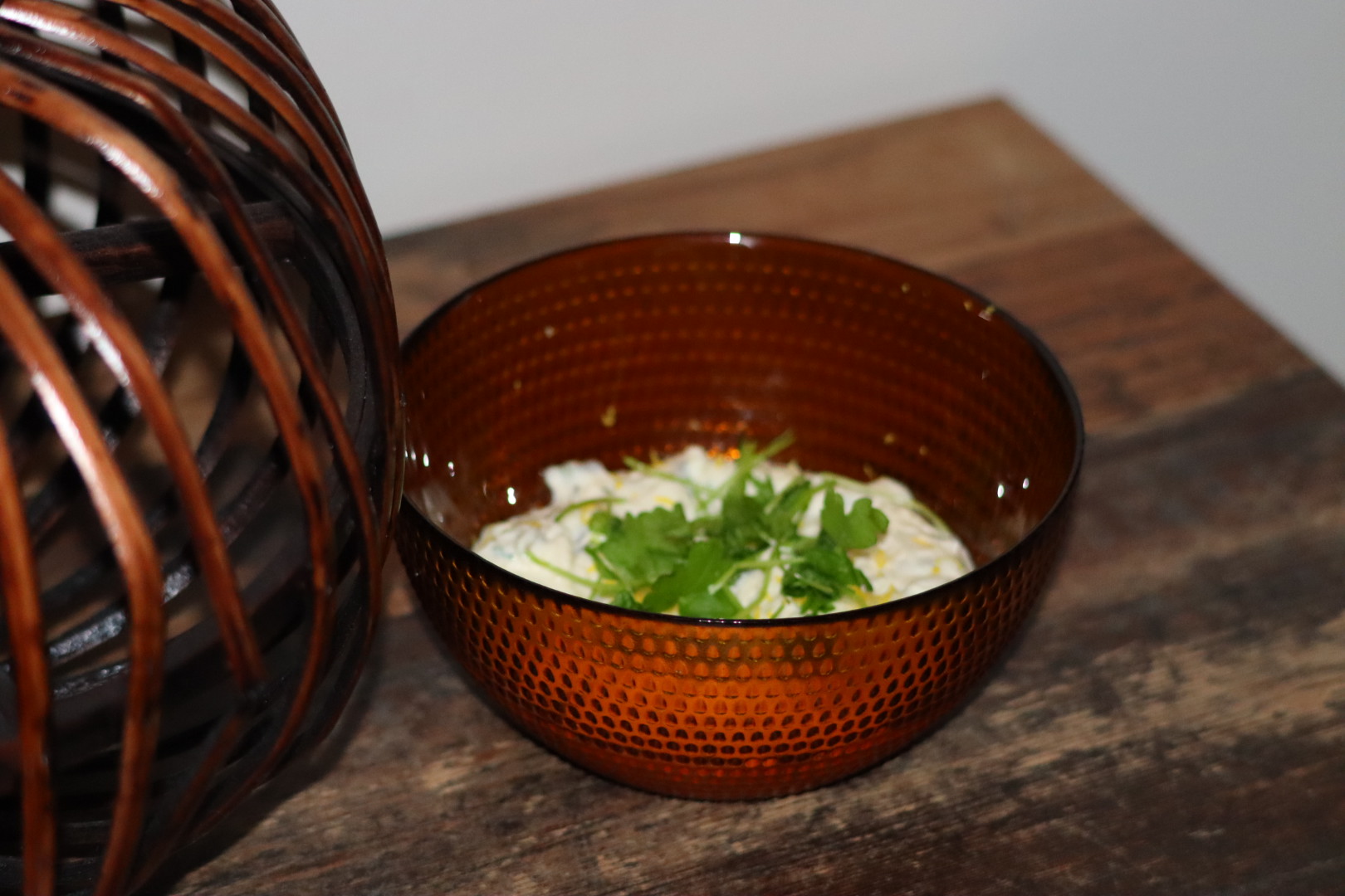 Citron,dragon och parmesan Majo