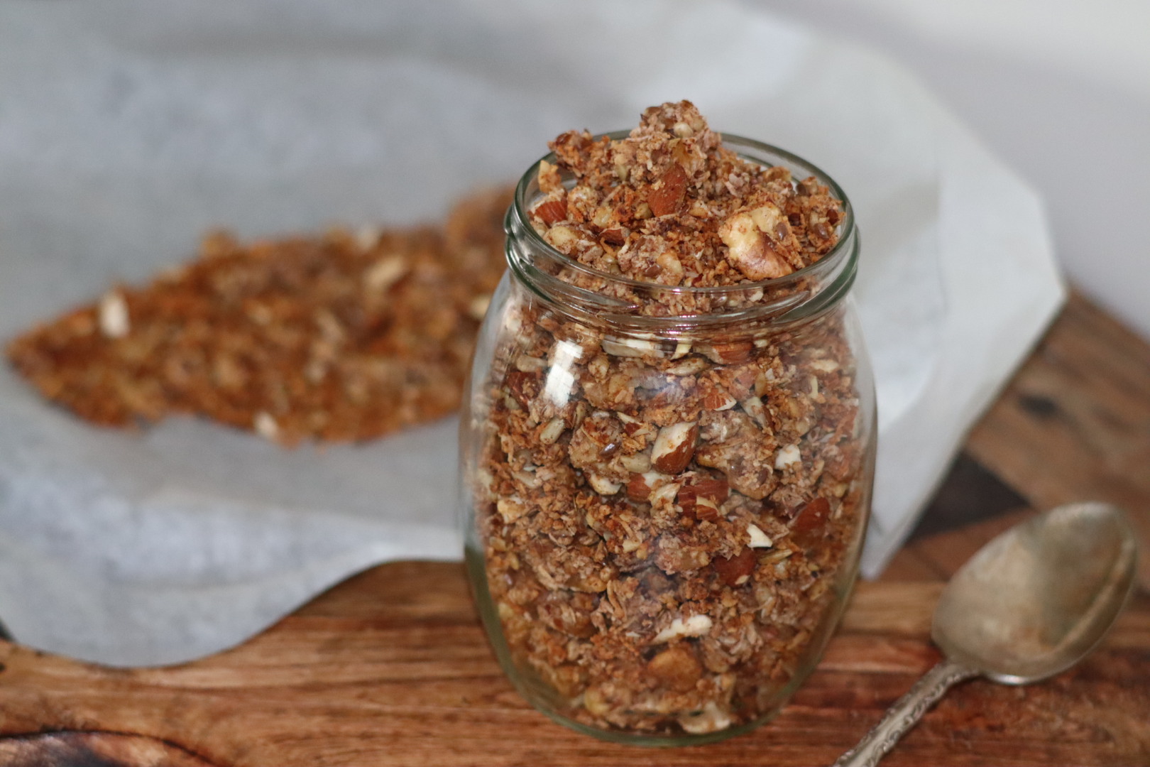 LCHF Kokos granola 