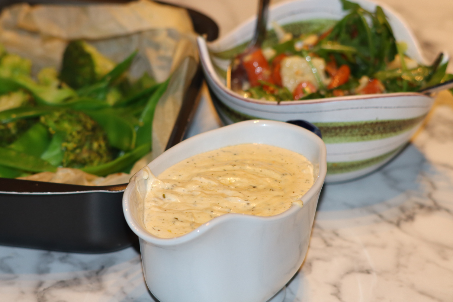 LCHF Sherrysås - perfekt till fisk