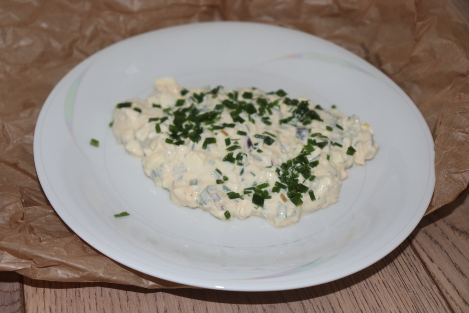 Krämig äggsallad 
