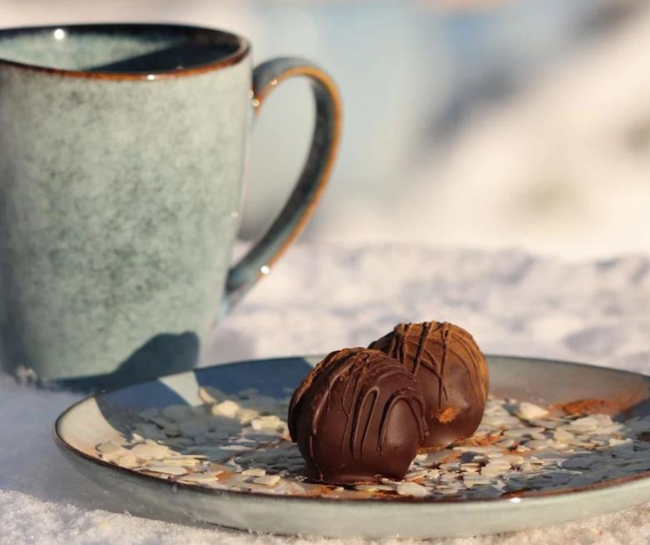 Chokladdoppad mandelmassa - LCHF