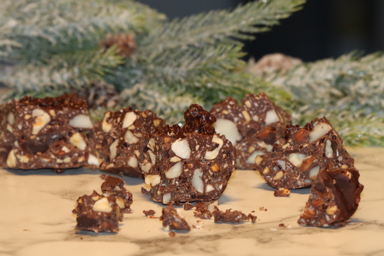 LCHF Nötchokladbitar 