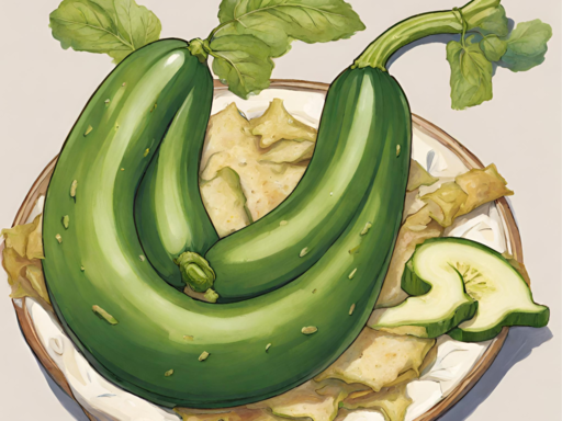 Friterad Zucchini med kronärtskockskräm