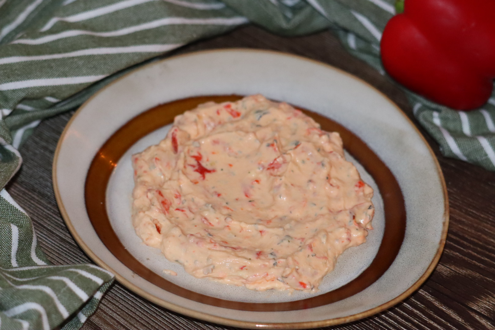Grillad Paprika färskost 