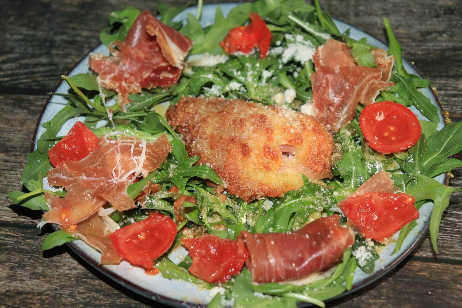 Bacon och parmesan Knutar