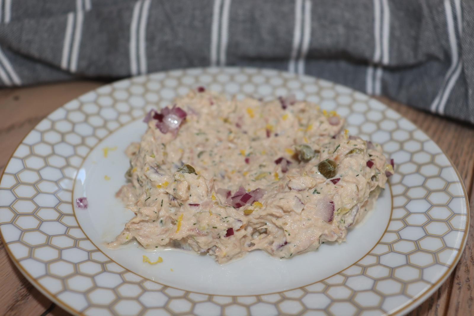 Tonfiskröra med dill och kapris 