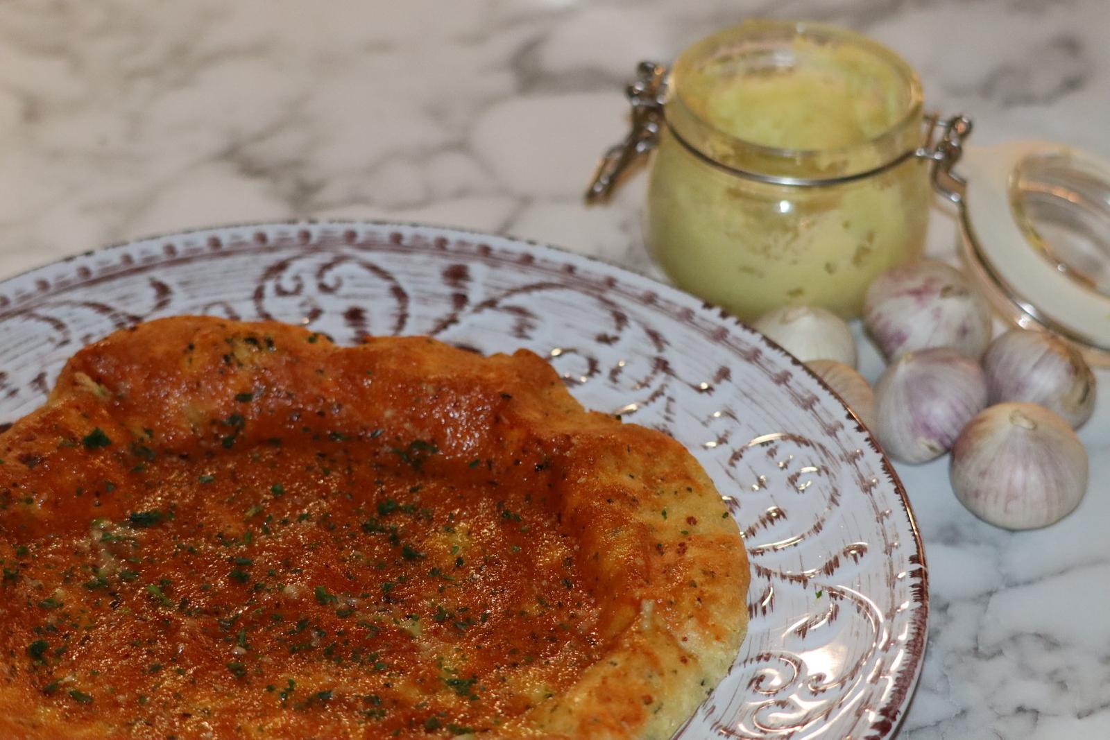 LCHF vitlöksbröd utan mandelmjöl